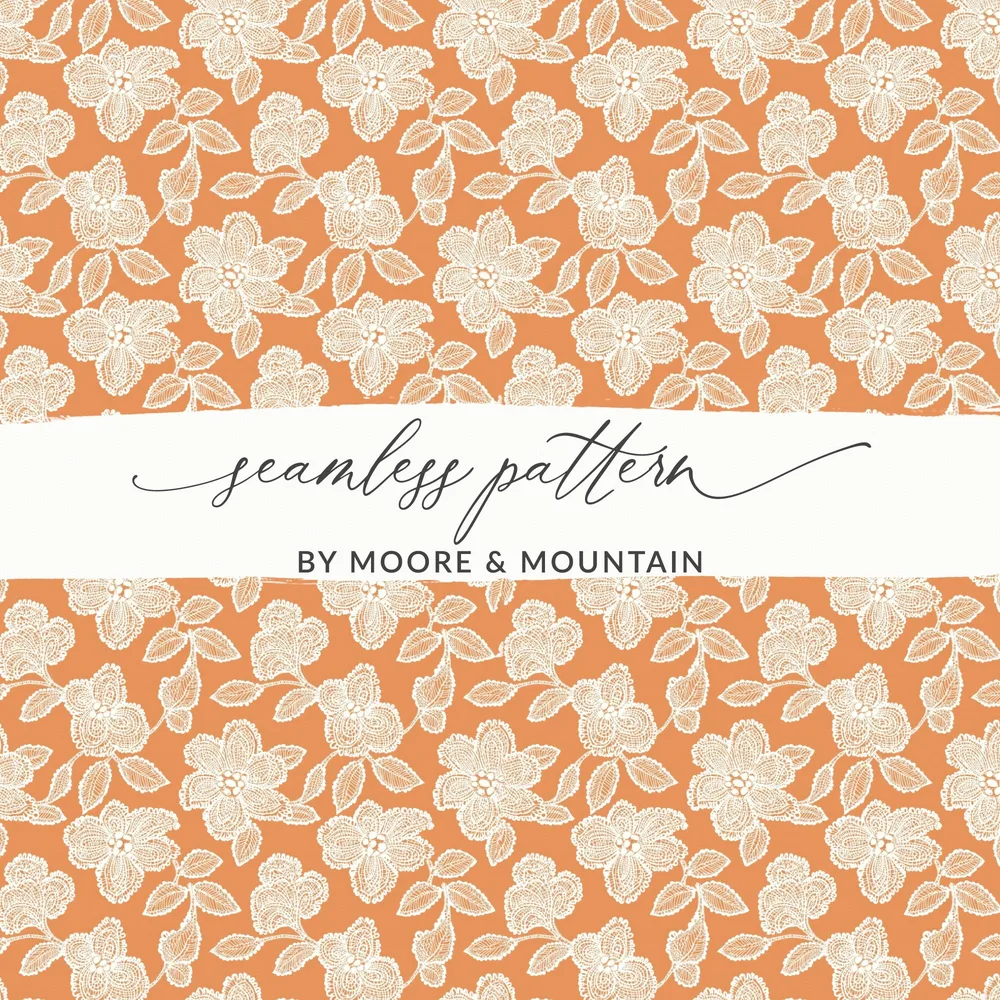 Elegant Floral Seamless Pattern for Various Projects