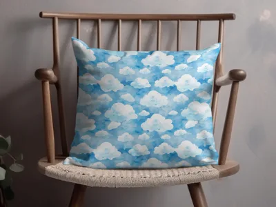Cloud Pattern Pillow for Home Decor and Comfort