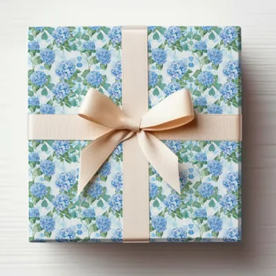 Hydrangea Floral Design Gift Box Wrapping Gift product