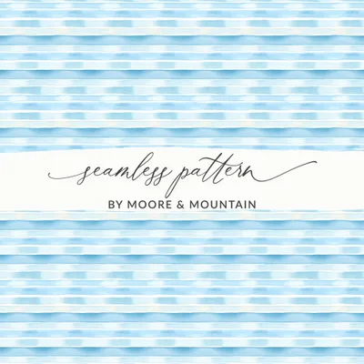 Seamless Light Blue Watercolor Seamless Digital