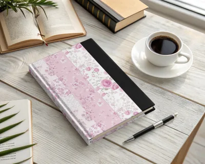 Elegant Floral Pattern Journal for Creative Writing