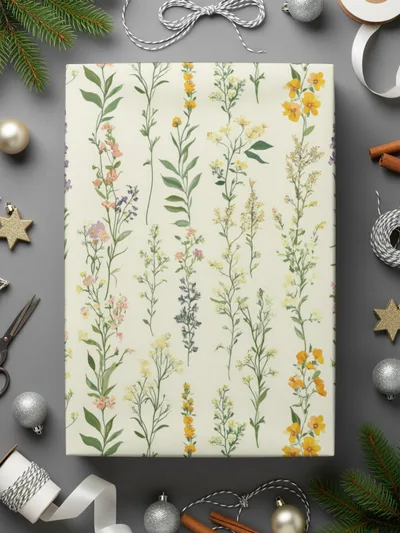 Floral Patterned Gift Wrap Paper for Any Occasion