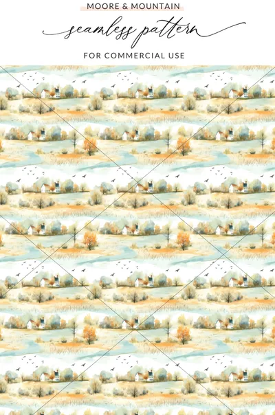 Seamless Patterning of Moore and Mountain Design