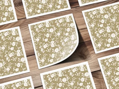 Floral Pattern Printable Artwork for Home Decor