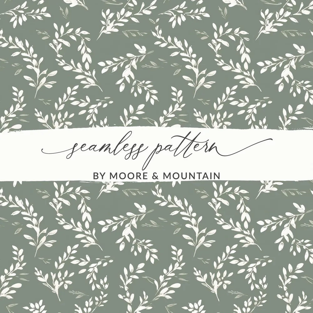 Seamless Pattern by Moore & Mountain Decorative Design