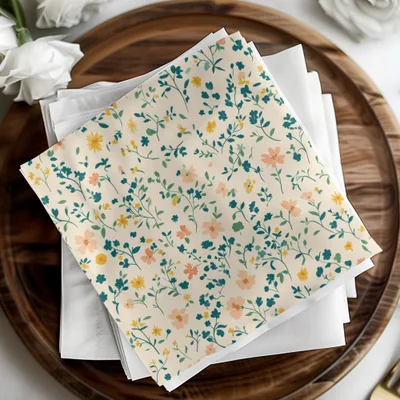 Floral Patterned Design on Soft Background product type