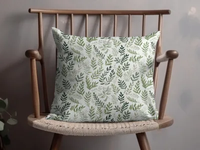 Leaf Pattern Design Decorative Pillow Cushion