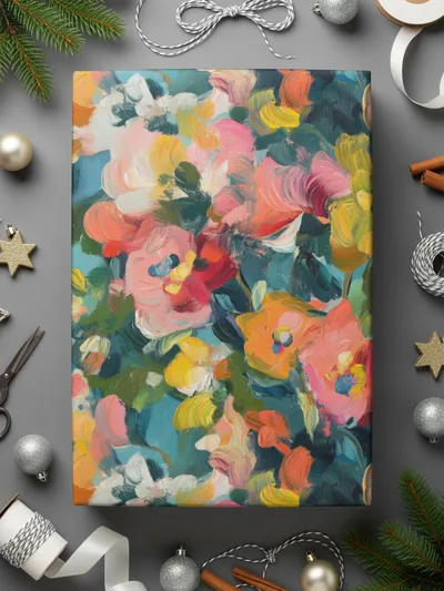 Spring Acrylic Floral Impressionism Digital - Moore and Mountain