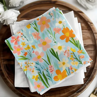 Colorful Floral Pattern Artistic Design Product