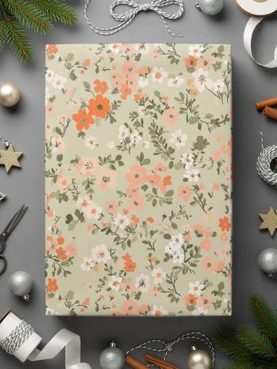 Spring Pastel Patterns Tiny Ditsy Flower Backgrounds Digital - Moore and Mountain