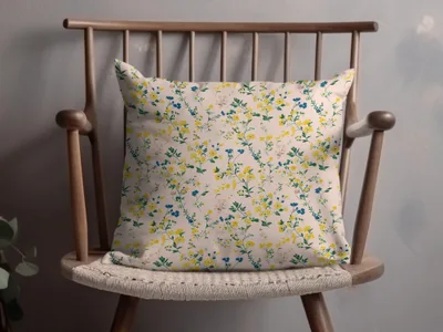 Floral Pattern Decorative Cushion for Cozy Home Decor
