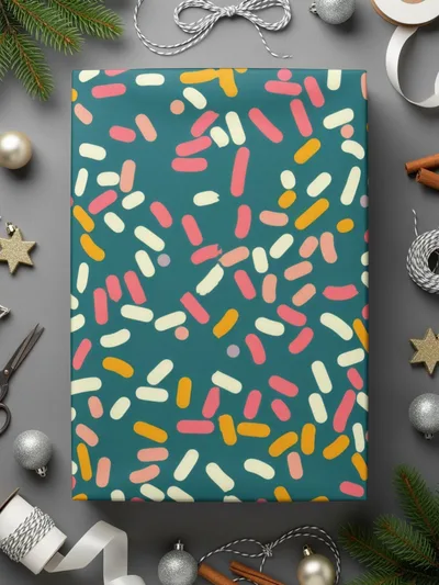 Sprinkles Digital Paper, Seamless Texture, Party Background, Confetti Pattern, Colorful Digital Download, Scrapbooking Paper, Fabric Print - Moore and Mountain