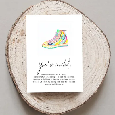 SVG Preppy Sneaker Clipart, Neon Pastel SVG, Vibrant PNG Download, Y2K Rainbow Shoe Art, Colorful Sticker Design, Printable Sticker File
