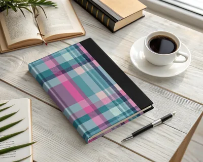 Teal Pink Plaid Digital Paper, Seamless Tartan Pattern, Commercial Use, Fabric Design, Scrapbook Paper, Digital Backgrounds - Moore and Mountain