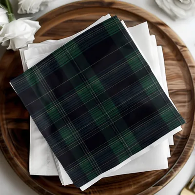 Timeless Black and Green Tartan Seamless - Moore and Mountain