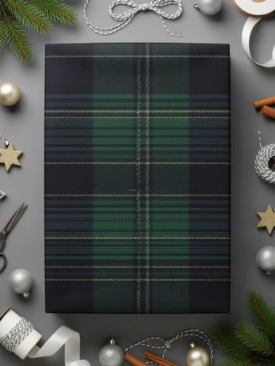 Timeless Black and Green Tartan Seamless - Moore and Mountain