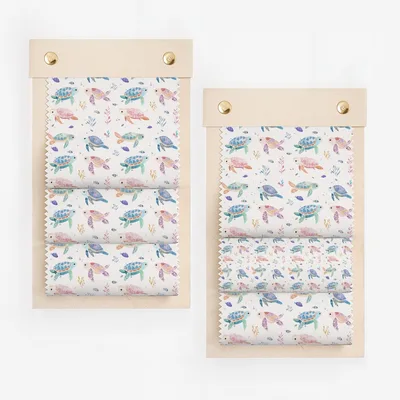 Colorful Sea Turtle Pattern Roller Blind Product