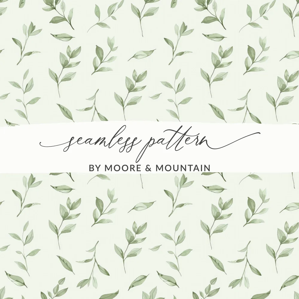 Seamless Pattern by Moore & Mountain for Crafting and Design