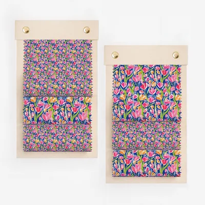Vibrant Floral Pattern Multi-Panel Wall Art Decor
