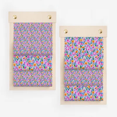 Colorful Floral Pattern Canvas with Spring Vibes