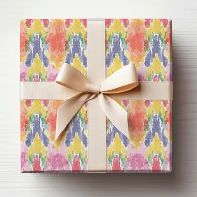 Colorful Abstract Design Gift Wrapping Paper
