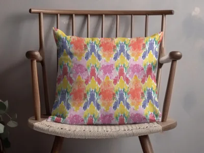 Colorful Abstract Pattern Decorative Pillow Product
