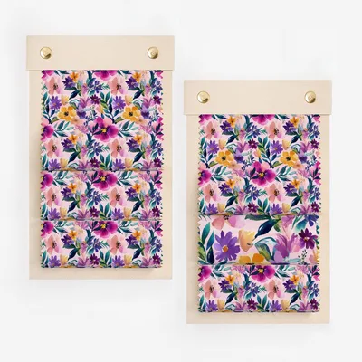 Vibrant Floral Patterned Wall Hanging Decor