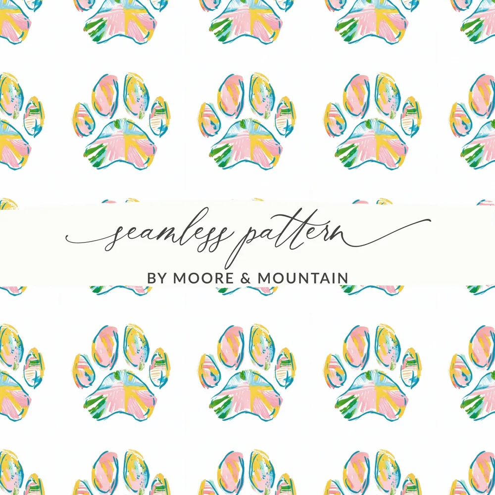 Artistic brushstroke paw print seamless pattern product
paw print
pet pattern
animal print
seamless design
digital paper
colorful artwork
brushstroke style
abstract print
dog paw
cat paw
kids pattern
nursery decor
fabric design
home decor
artistic print
whimsical design
cute pattern
pink yellow blue green
pattern repeat
creative design