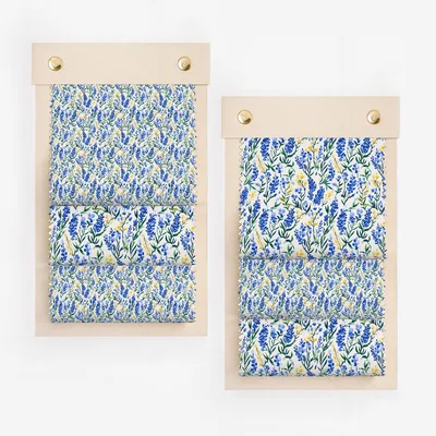 Floral Patterned Fabric Swatches for Crafting Projects