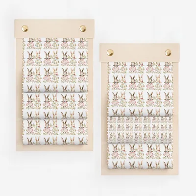 Sweet bunnies floral watercolor pattern product type