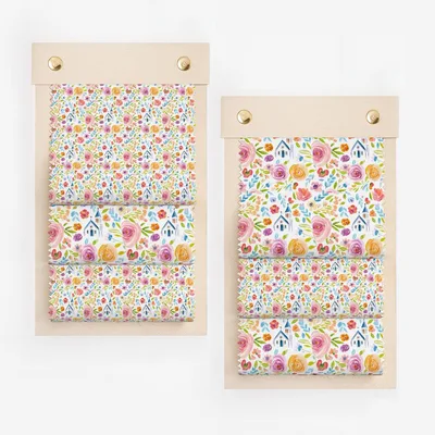 Vibrant Floral and House Patterned Swatch Collection