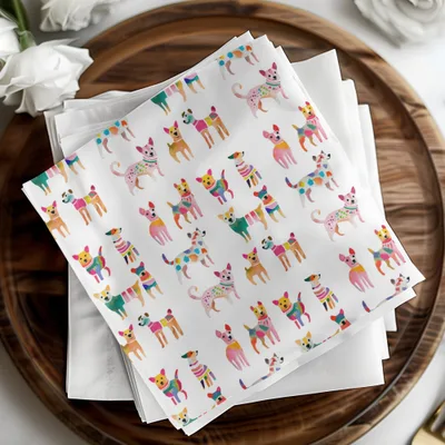 Watercolor Dogs Seamless Pattern Playful Puppy Design Digital - Moore and Mountain