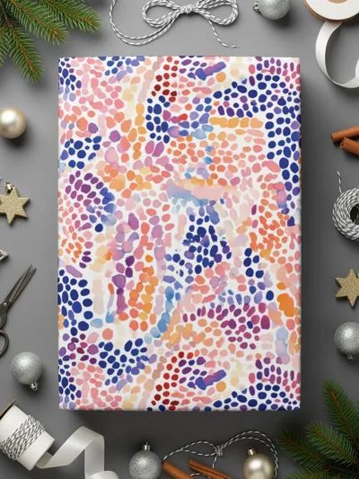 Watercolor Dot Seamless Pattern Digital, Repeating Print, Colorful Spot Design, Fabric Print, Scrapbooking, Digital Download, Background - Moore and Mountain