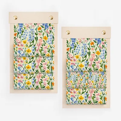 Colorful Floral Printed Fabric Swatches Floral Pattern