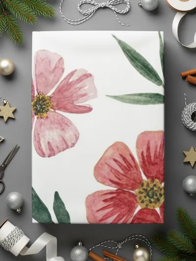 Watercolor Floral Seamless Pattern, Flower Digital Paper, Spring Botanical Design, Floral Background for Craft Projects, Digital Downloads - Moore and Mountain