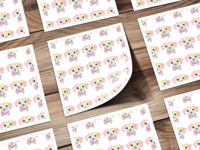 Adorable Watercolor Puppy Faces Rainbow Bows product type
Watercolor dog
Puppy pattern
Cute dog art
Rainbow bow
Colorful pets
Animal illustration
Doggy faces
Pet design
Artistic puppy
Vibrant print
Sweet animal
Playful dog
Puppy heads
Bowtie dog
Watercolor art
Repeating pattern
Cute illustration
Canine design
Digital art
Happy dog