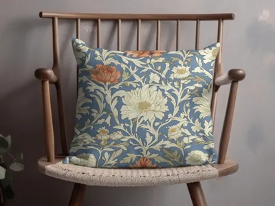 William Morris Print Light Vines Seamless Floral Background Digital - Moore and Mountain