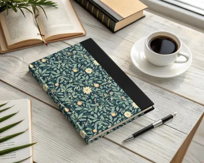 William Morris Seamless Pattern, Dark Vintage Floral Digital Paper, Botanical Repeat Pattern, Dark Green Seamless File, - Moore and Mountain