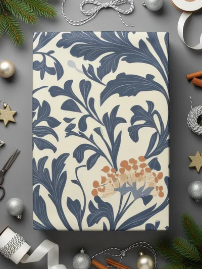 William Morris Seamless Vines Background Dark For Commercial Use - Moore and Mountain