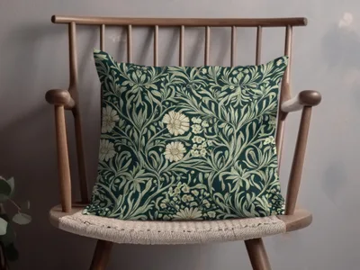 Willow Leaves William Morris Seamless Pattern Digital - Moore and Mountain
