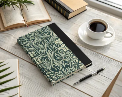 Willow Leaves William Morris Seamless Pattern Digital - Moore and Mountain