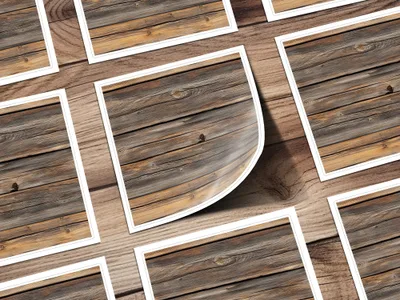 Rustic Wooden Plank Print for Wall Decor product