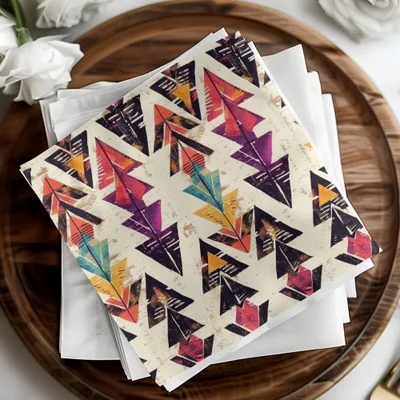 Colorful Abstract Chevron Pattern Design product
