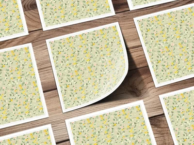 Charming Floral Pattern Print Sheets Product